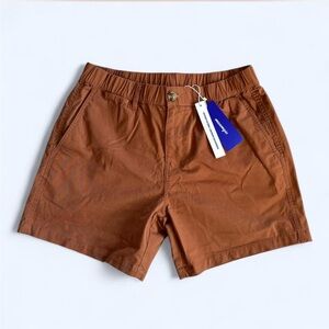 Brown Cotton Shorts